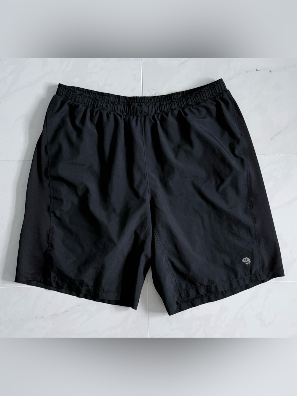 Mountain Hardwear Black Ultralight Trail Running Shorts Men's, Size L